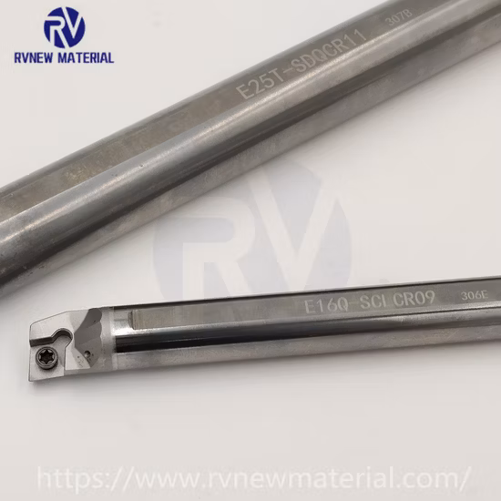 Suporte de ferramenta de metal duro com barra de mandrilar de refrigeração interna com furo de resfriamento interno